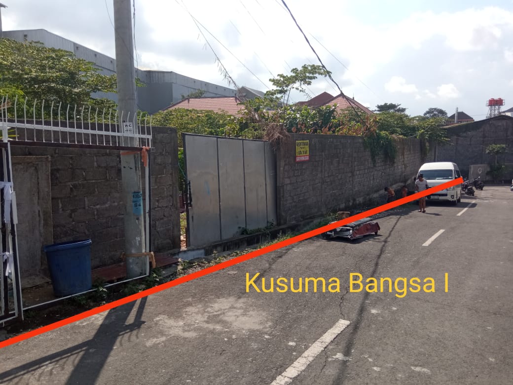 Tanah Disewakan di Kusuma Bangsa Pemecutan Kaja Denpasar